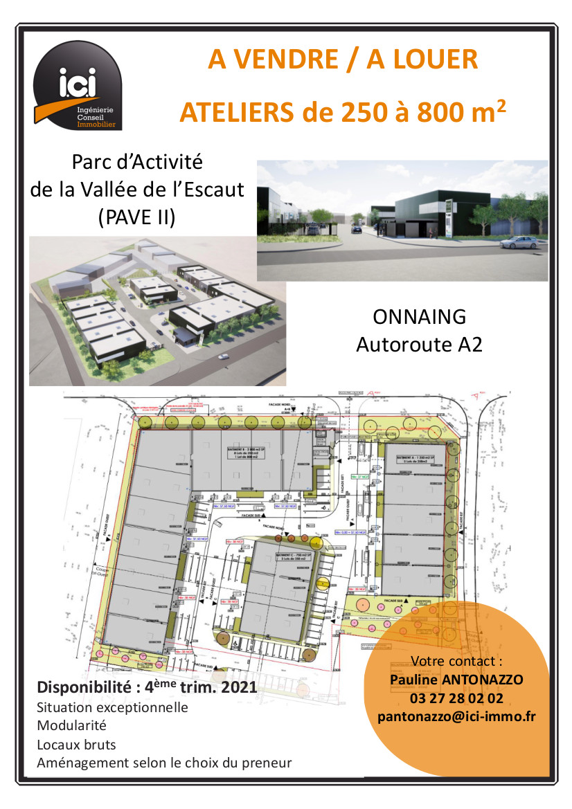 Flyer de campagne de commercialisation